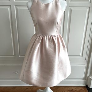 Kate Spade Blush Party Dress Bow in Back Gorgeous! Sz 0 NWT